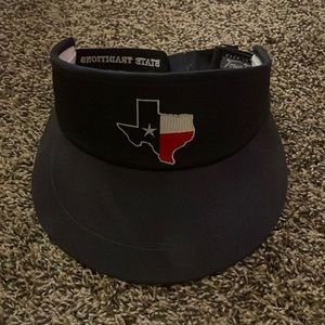 Navy state traditions Texas visor